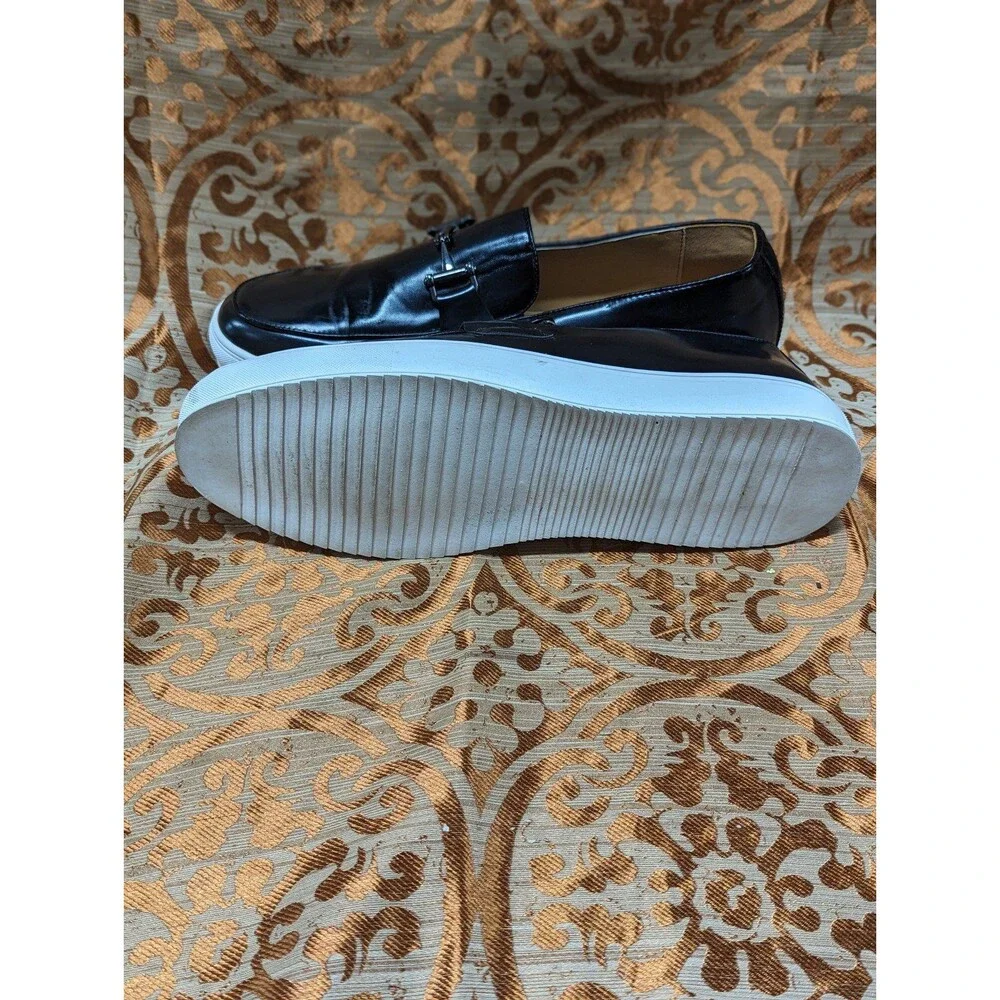 Coastal Preppy Black Bit Loafers Yacht Club XRap Men's‎ Slip On Shoes Size 12
